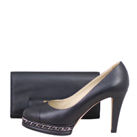 Dior J'Adior Croisiere Chain Wallet Shoe