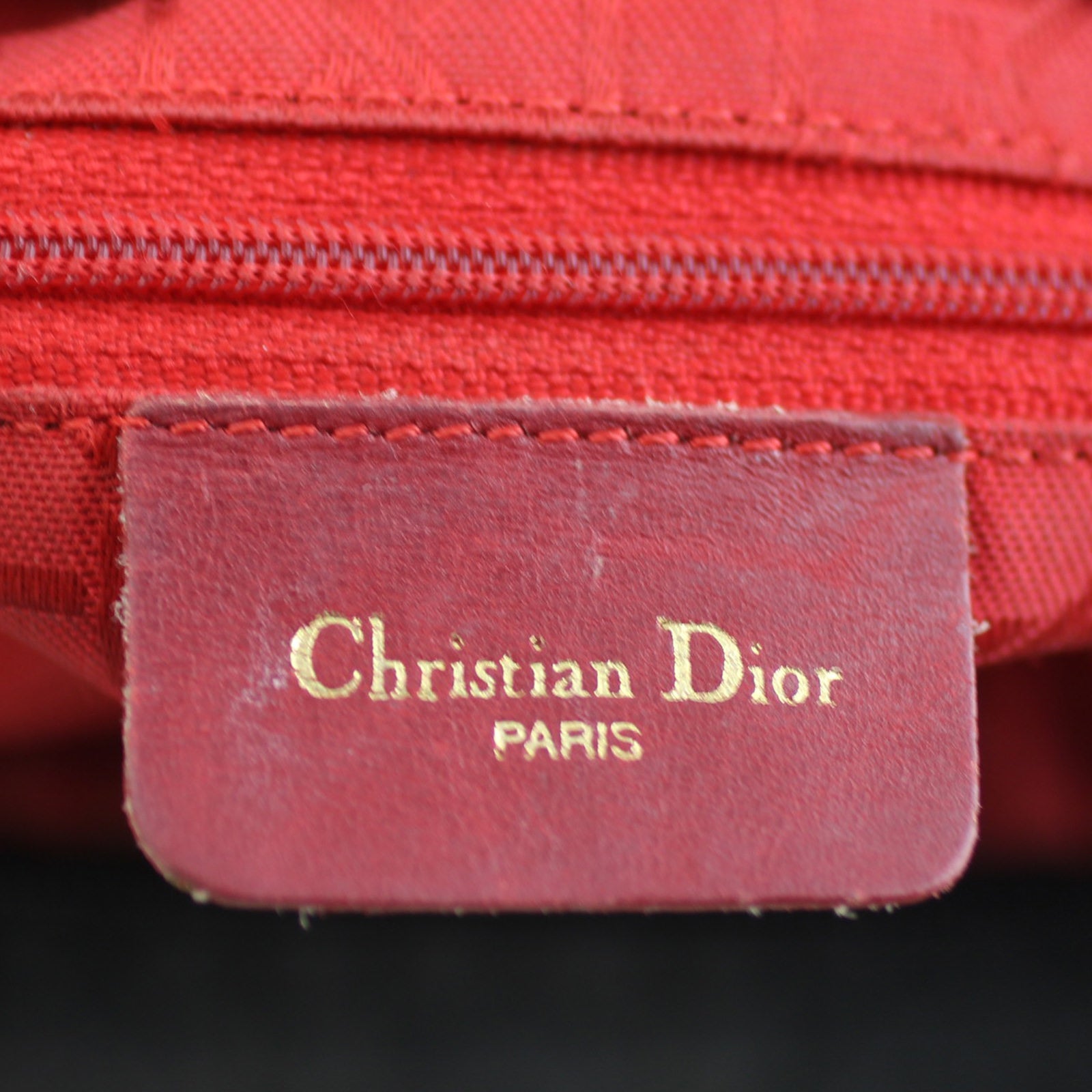 Dior Lady Dior Canvas Bag Stamp