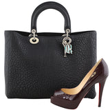 Dior Lady Dior Large Canyon Grained Lambskin Scale