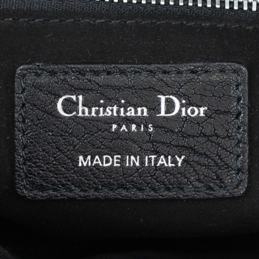 Dior Lady Dior Large Canyon Grained Lambskin Stamp