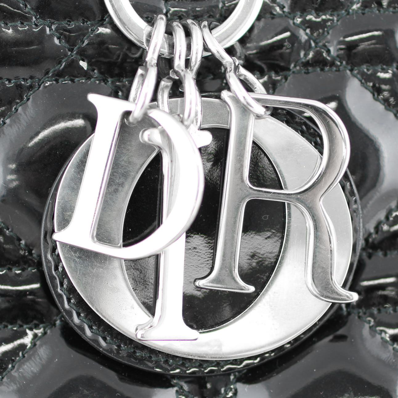 Dior Lady Dior Large Keychain