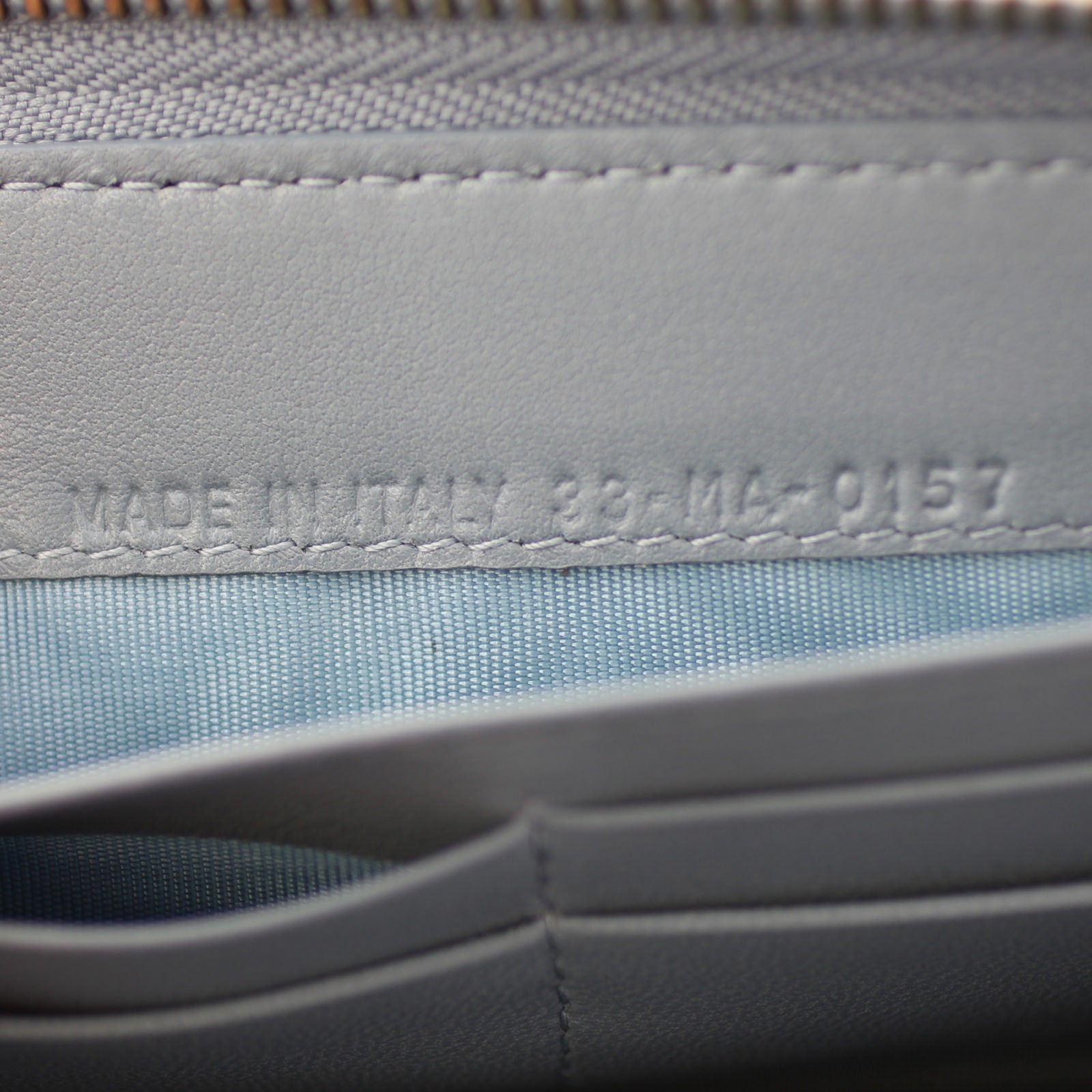 Dior Lady Dior Studded Wallet Code