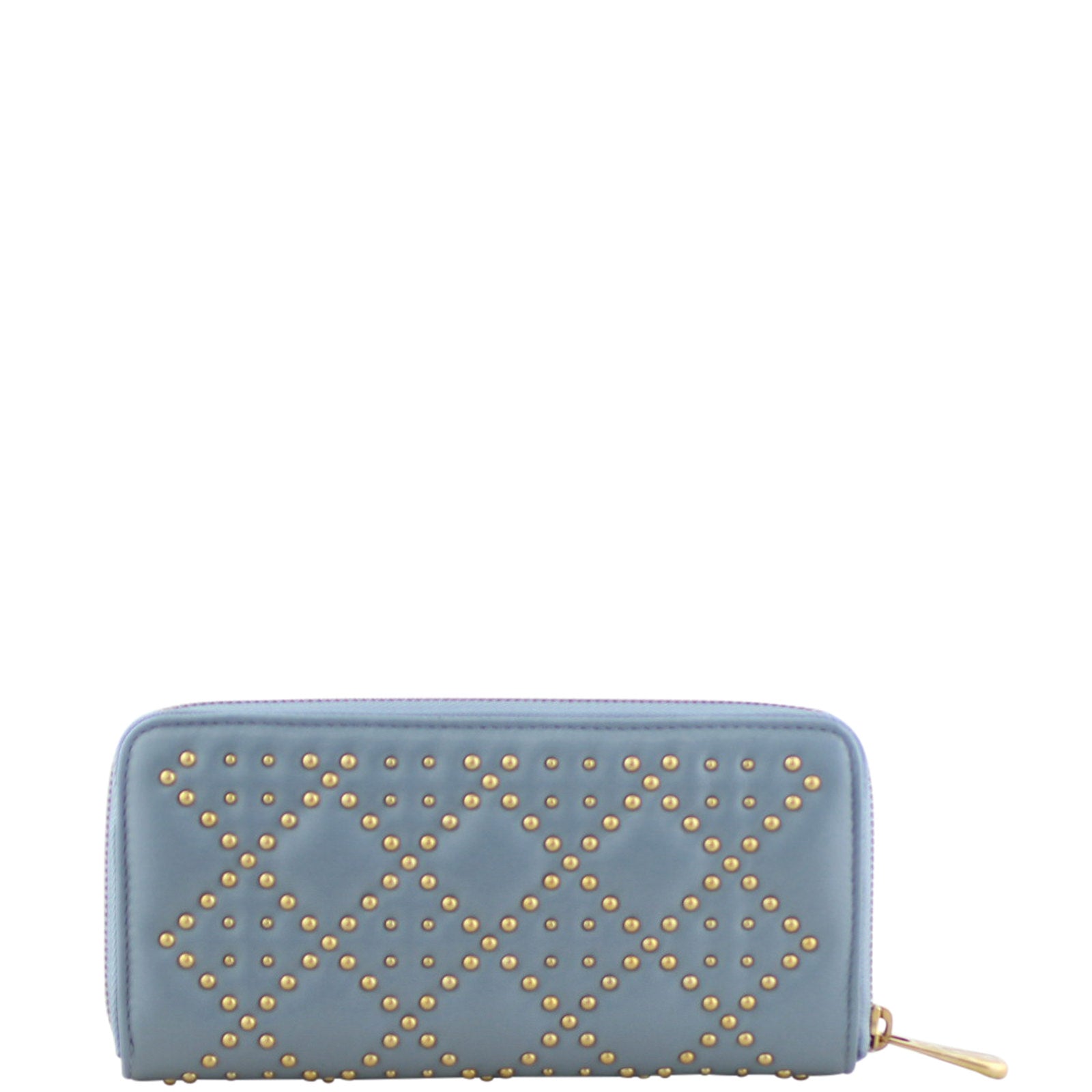 Dior Lady Dior Studded Wallet Back