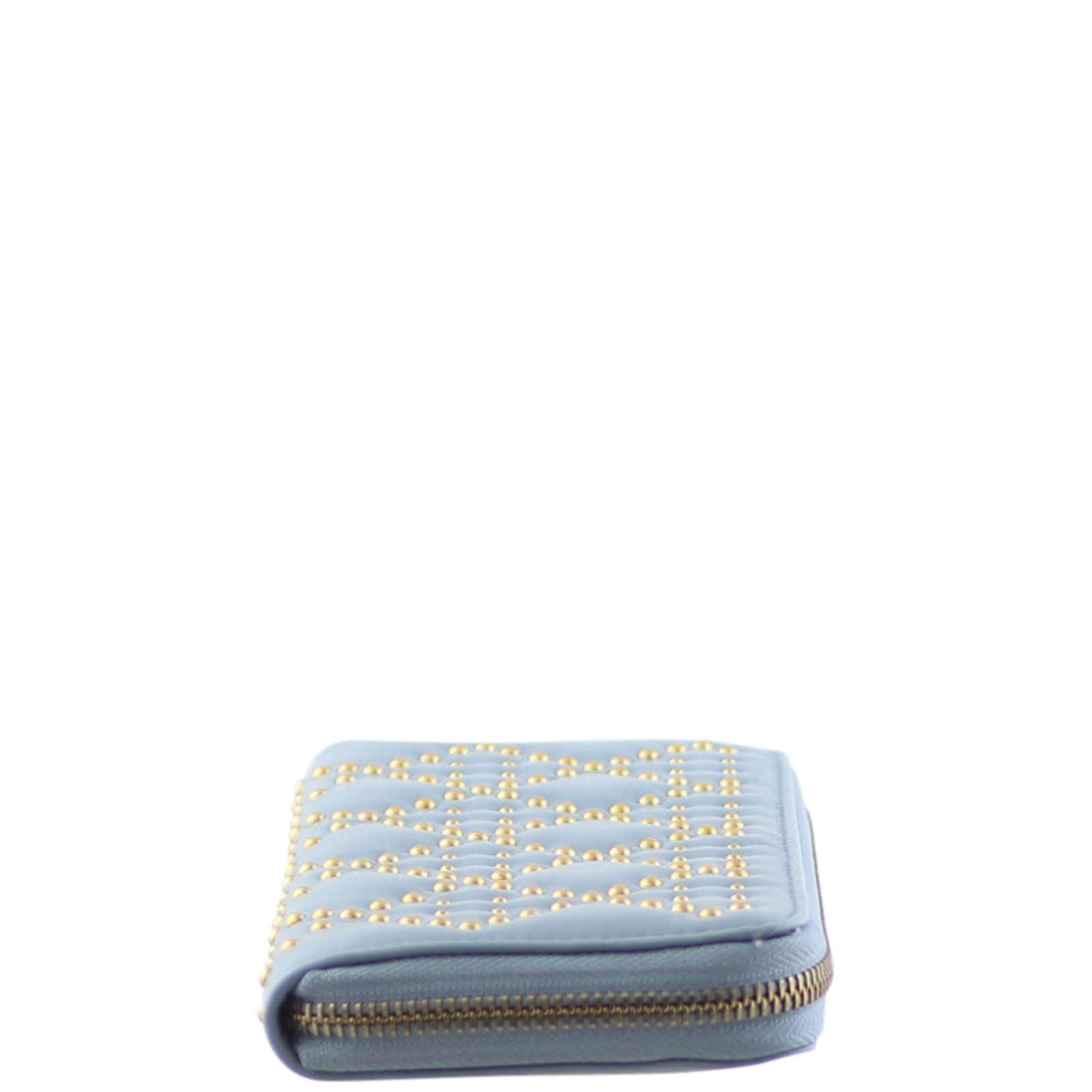 Dior Lady Dior Studded Wallet Left
