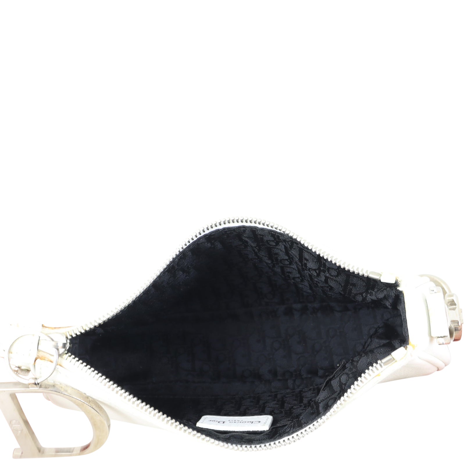 Dior Logo Charm Pochette Interior