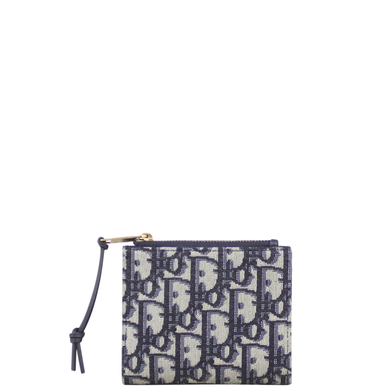 Dior Oblique Mini Wallet Front