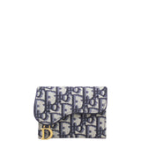 Dior Oblique Saddle 5 Gusset Cardholder Front