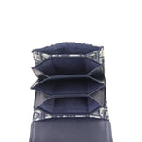 Dior Oblique Saddle 5 Gusset Cardholder Whole interior