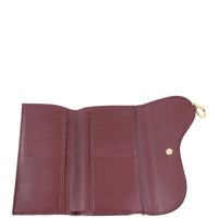 Dior Oblique Saddle Wallet Whole interior