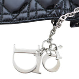 Dior Patent Cannage Clutch Bag Chain