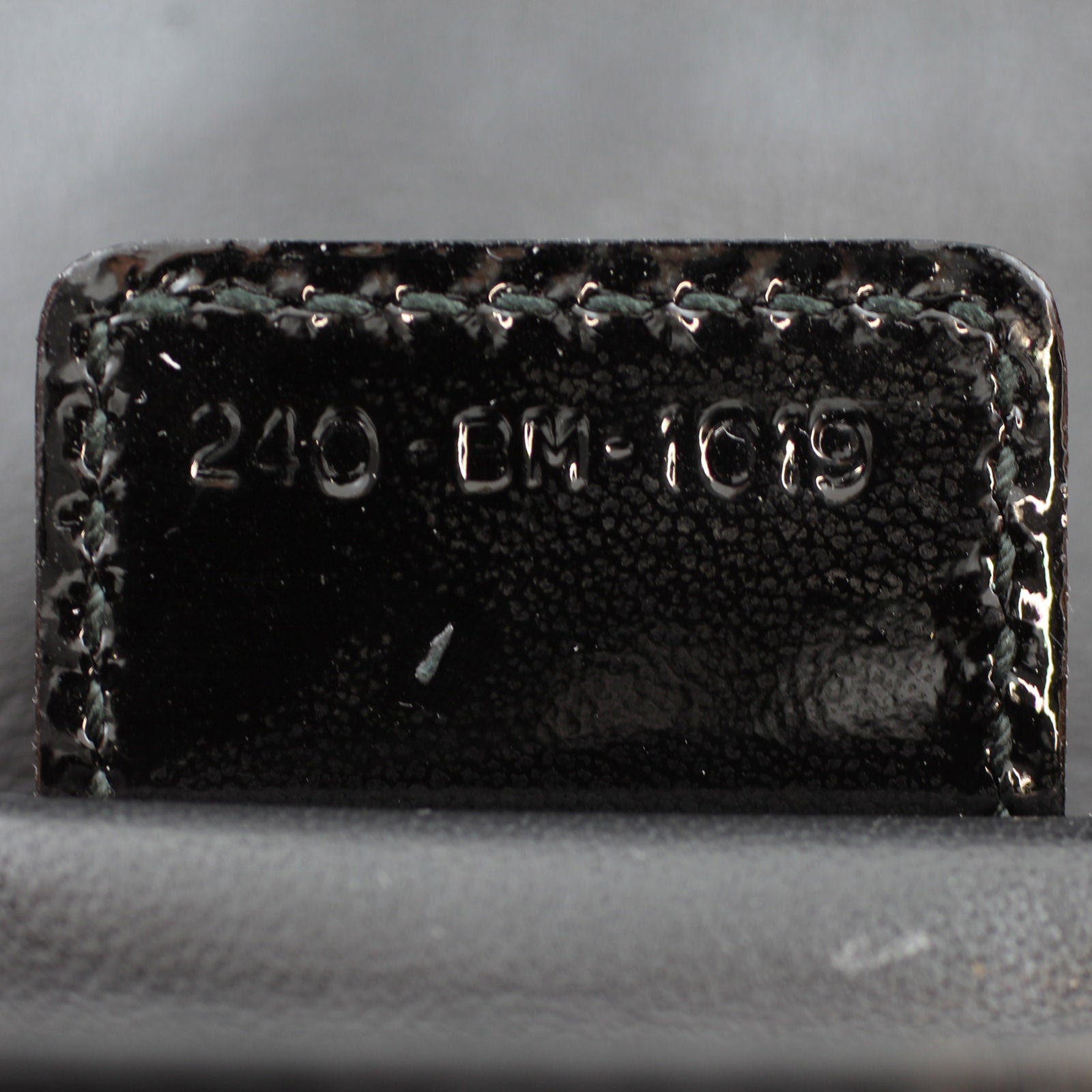 Dior Patent Cannage Clutch Bag Code
