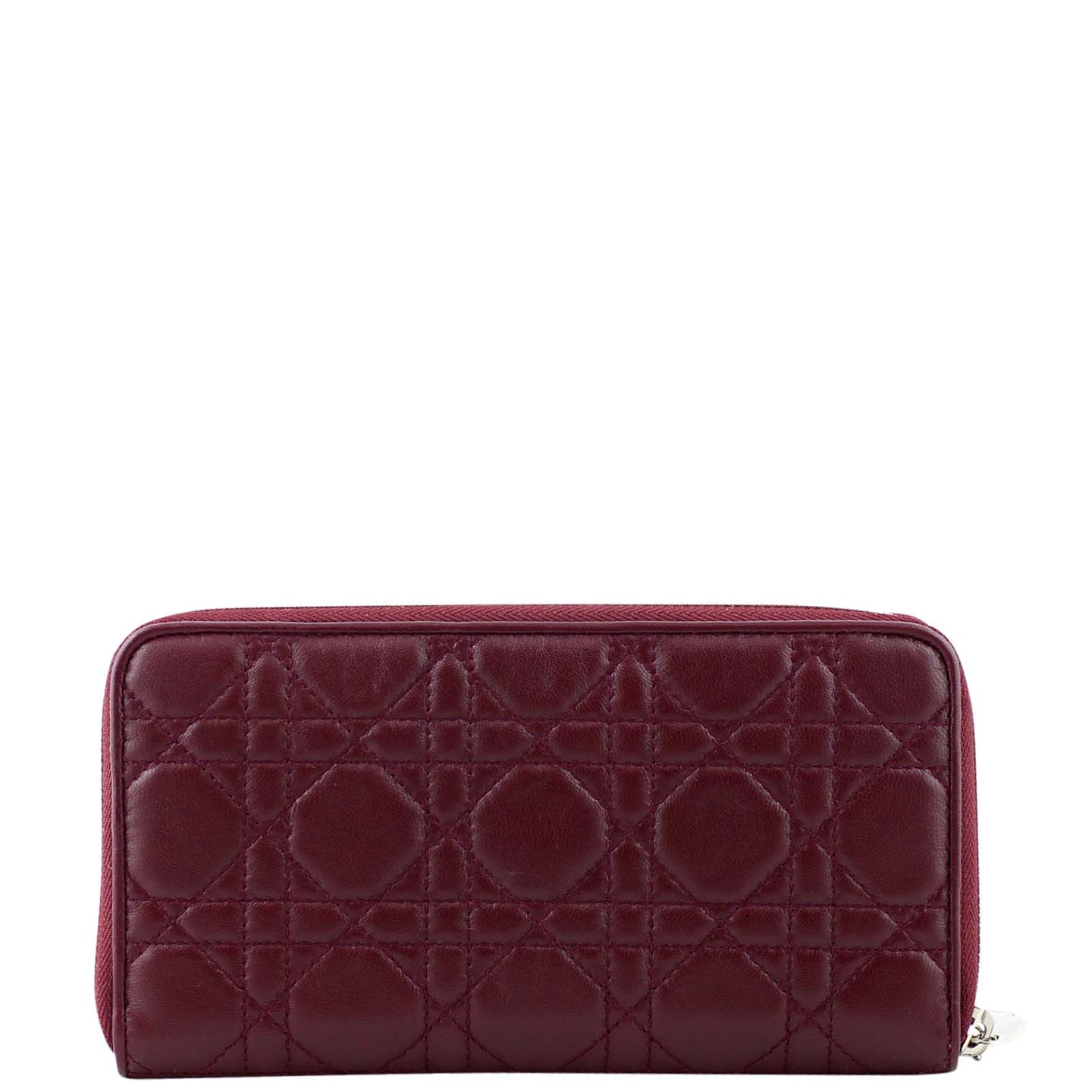 Lady Dior Voyager Cannage Wallet Back