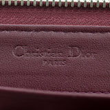 Lady Dior Voyager Cannage Wallet Stamp