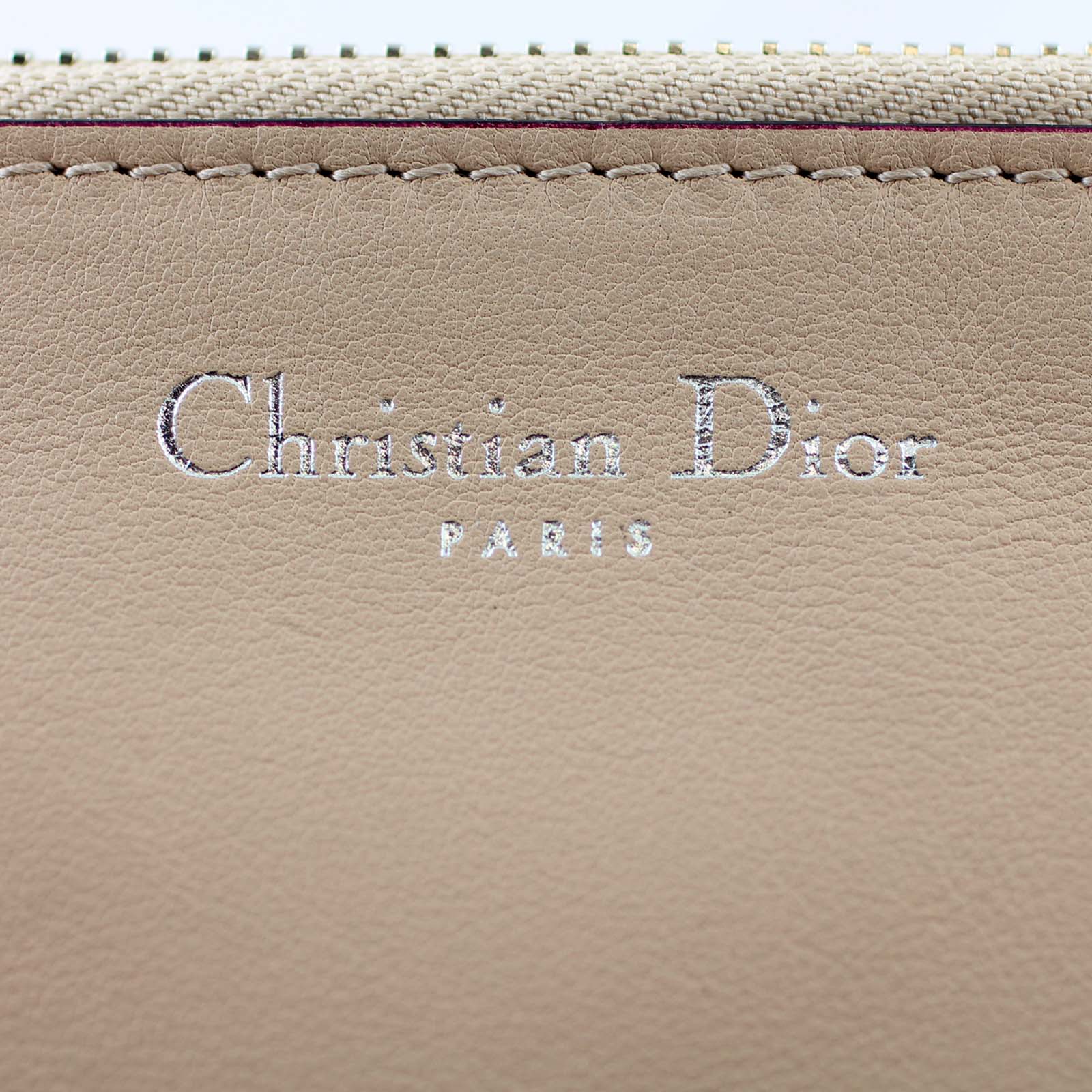 Diorissimo Tricolor Tote Medium Pochette Stamp