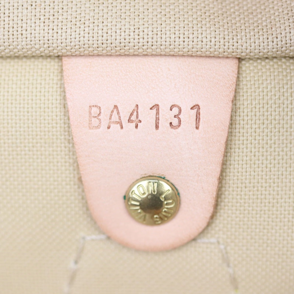 Louis Vuitton Speedy 30 Damier Azur Date code
