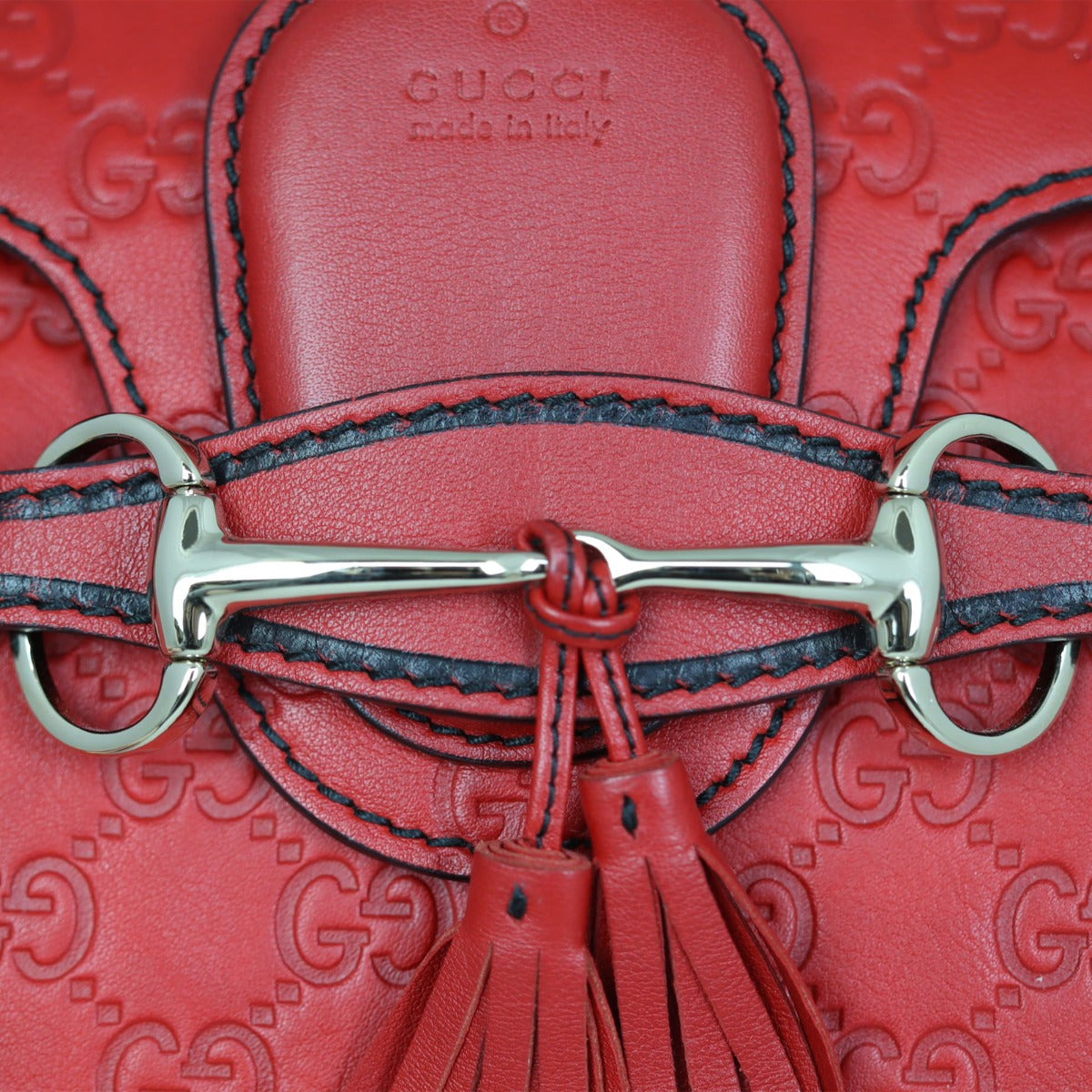 Gucci Emily Guccissima Chain Shoulder Bag Hardware
