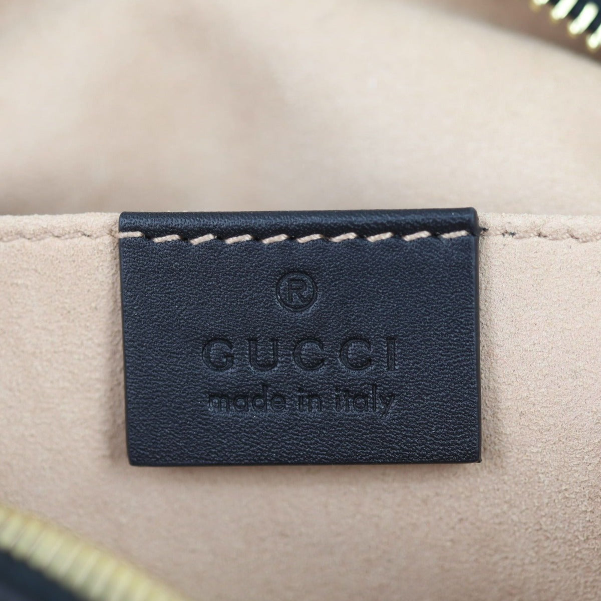 Gucci Ophidia Mini Suede Shoulder Bag Stamp
