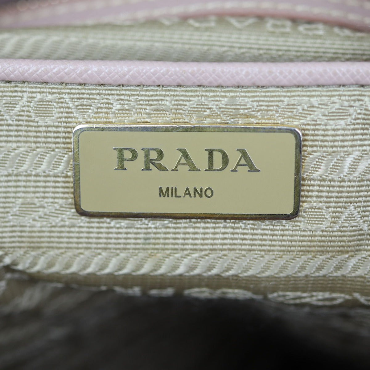 Prada Saffiano Lux Galleria Double Zip Tote Large Stamp
