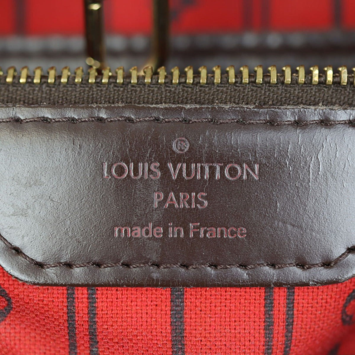 Louis Vuitton Neverfull MM Damier Ebene Stamp
