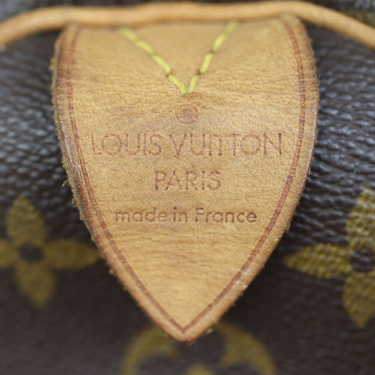 Louis Vuitton Speedy 35 Monogram Stamp
