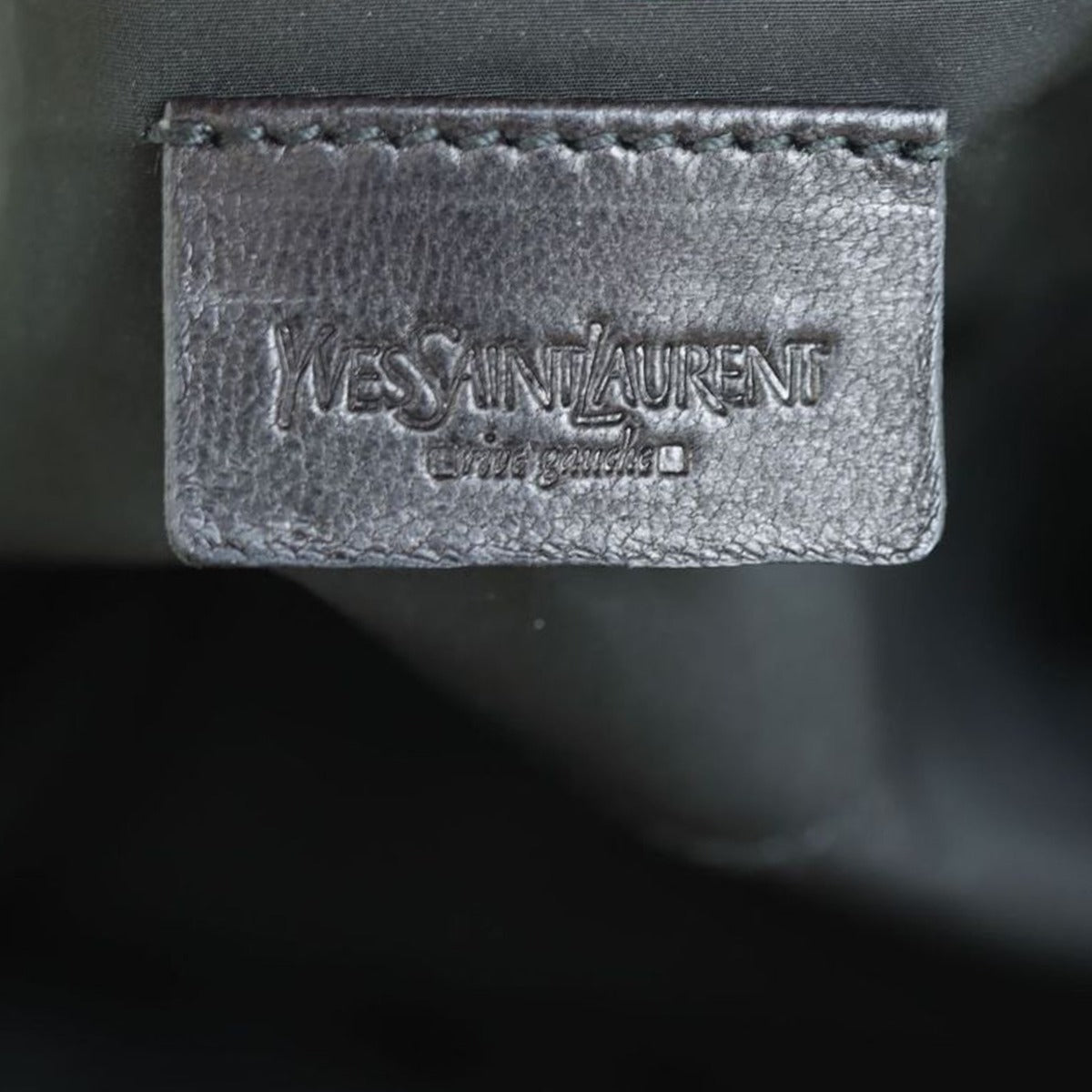 Saint Laurent Patent Mini Bag Stamp
