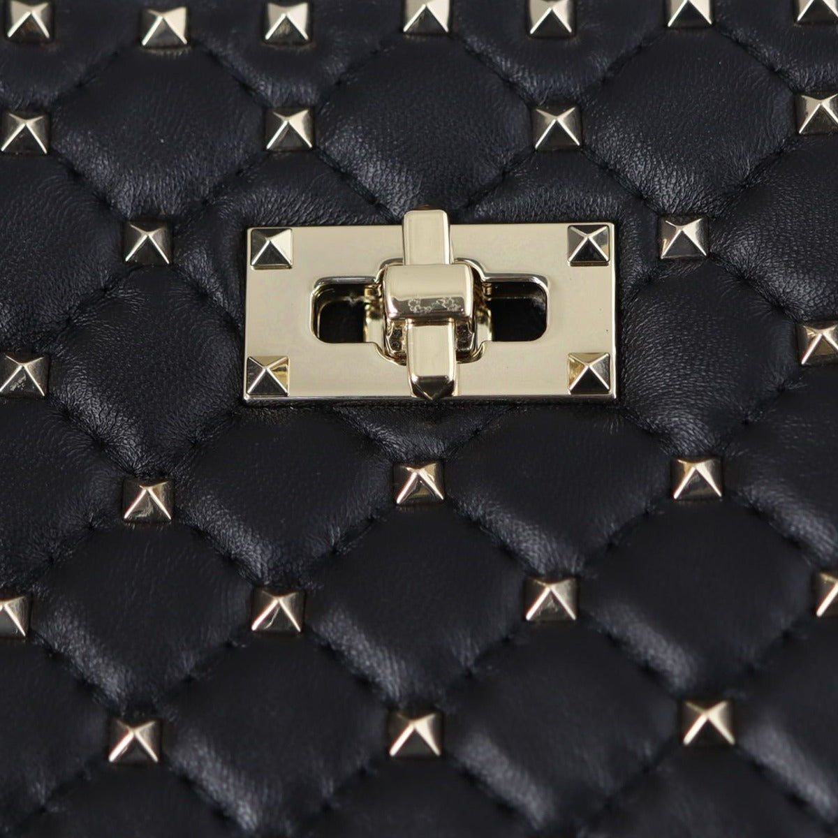 Valentino Rockstud Spike Tote Hardware
