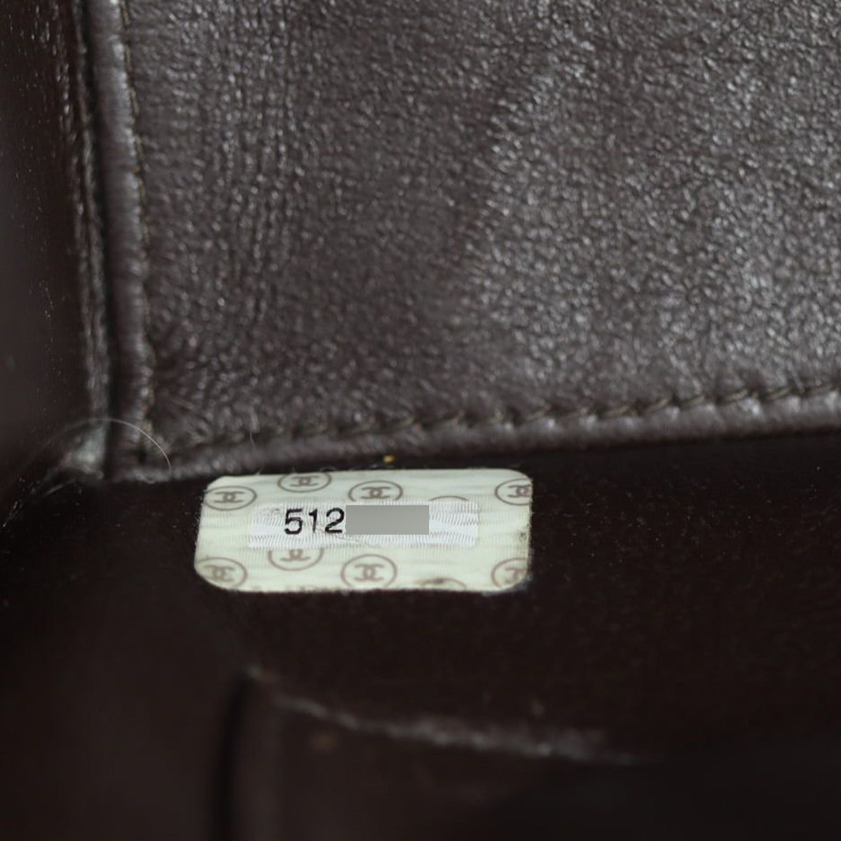 Chanel CC Vintage Front Pocket Shoulder Bag Date code
