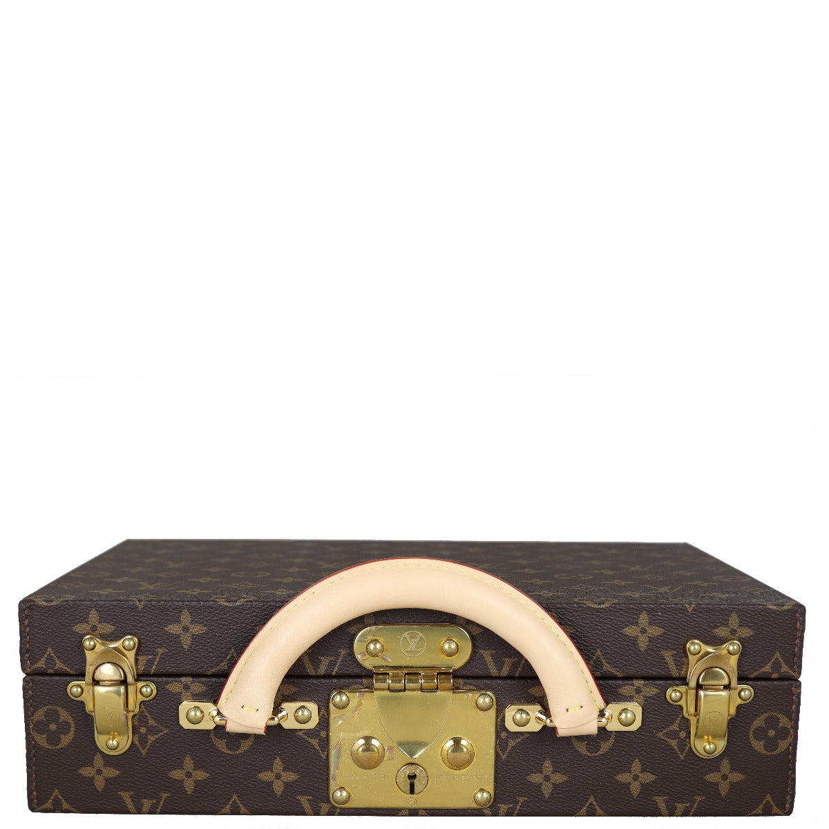 Louis Vuitton Boite Bijoux Monogram Front Flat