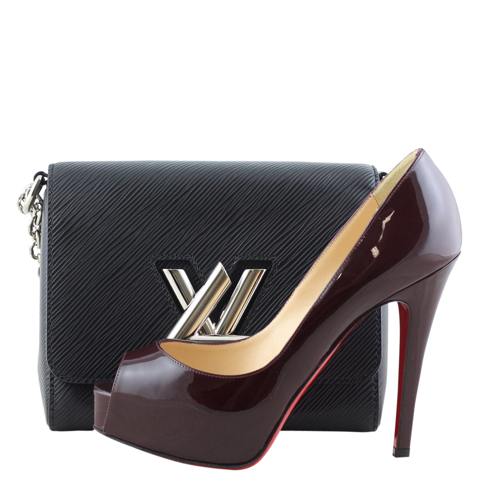 Louis Vuitton Twist Epi PM Scale