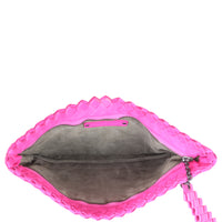 Bottega Veneta Intrecciato Trim Clutch Whole interior