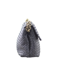 Bottega Veneta Intrecciato Medium Olimpia Bag Side