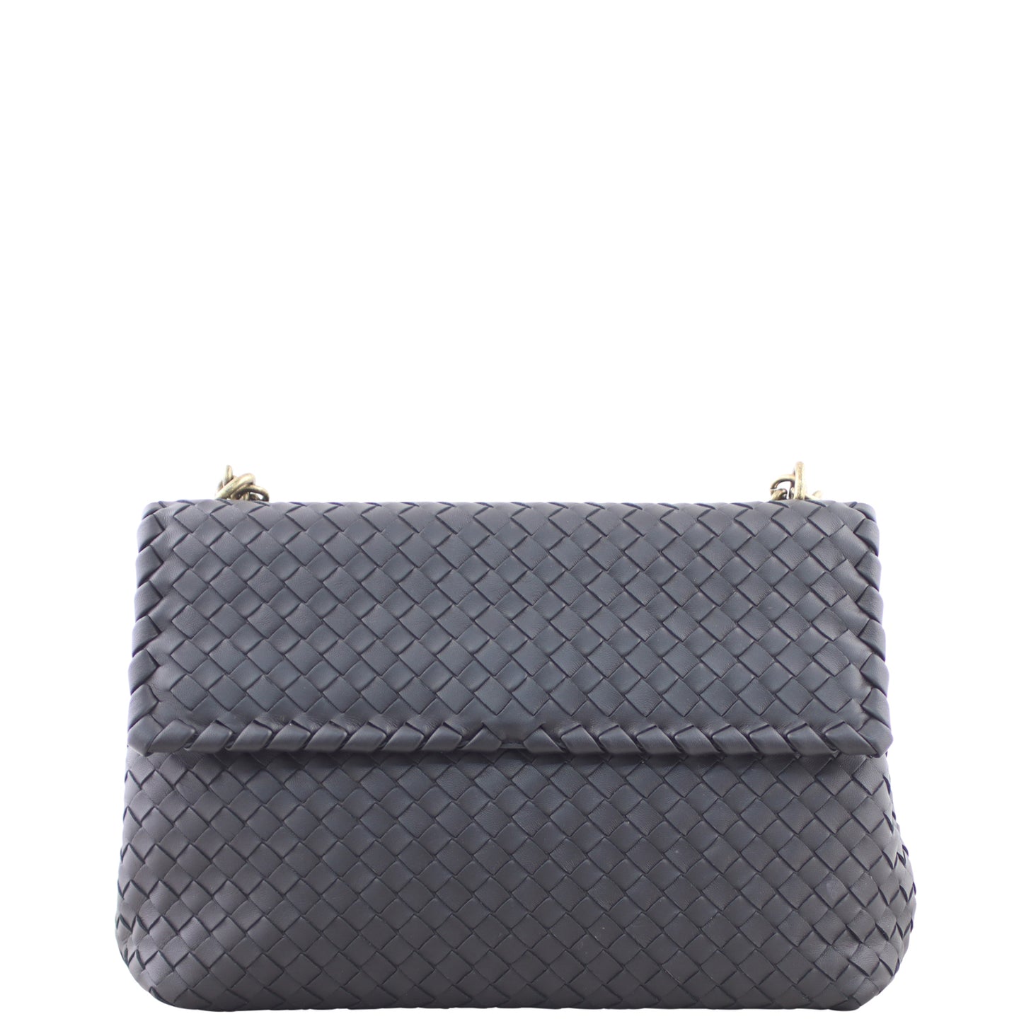 Bottega Veneta Intrecciato Medium Olimpia Bag Front