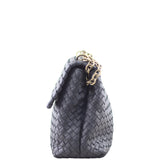 Bottega Veneta Intrecciato Medium Olimpia Bag Side