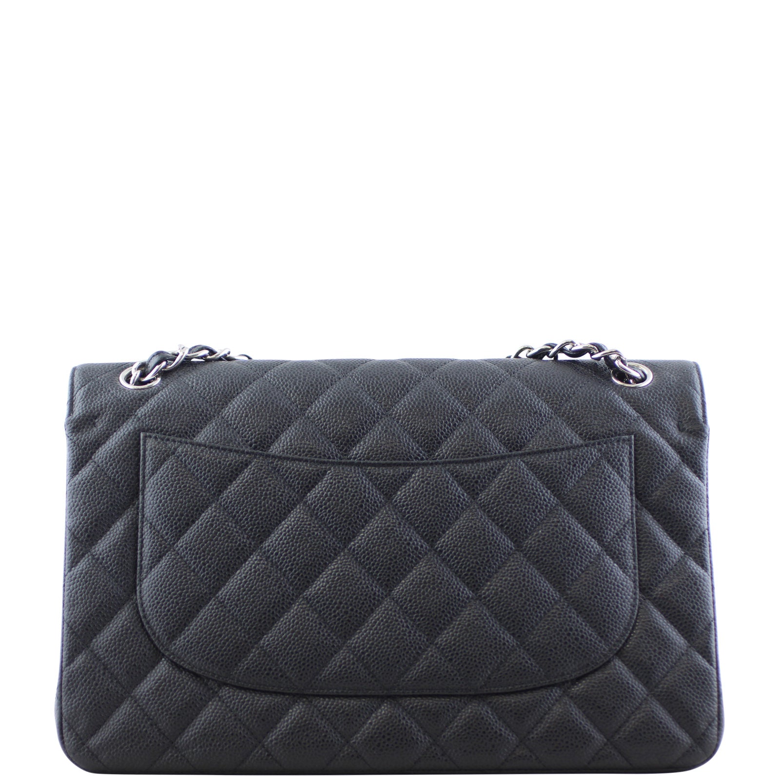 Chanel Classic Double Flap Jumbo Bag Back