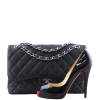 Chanel Classic Double Flap Jumbo Bag Scale