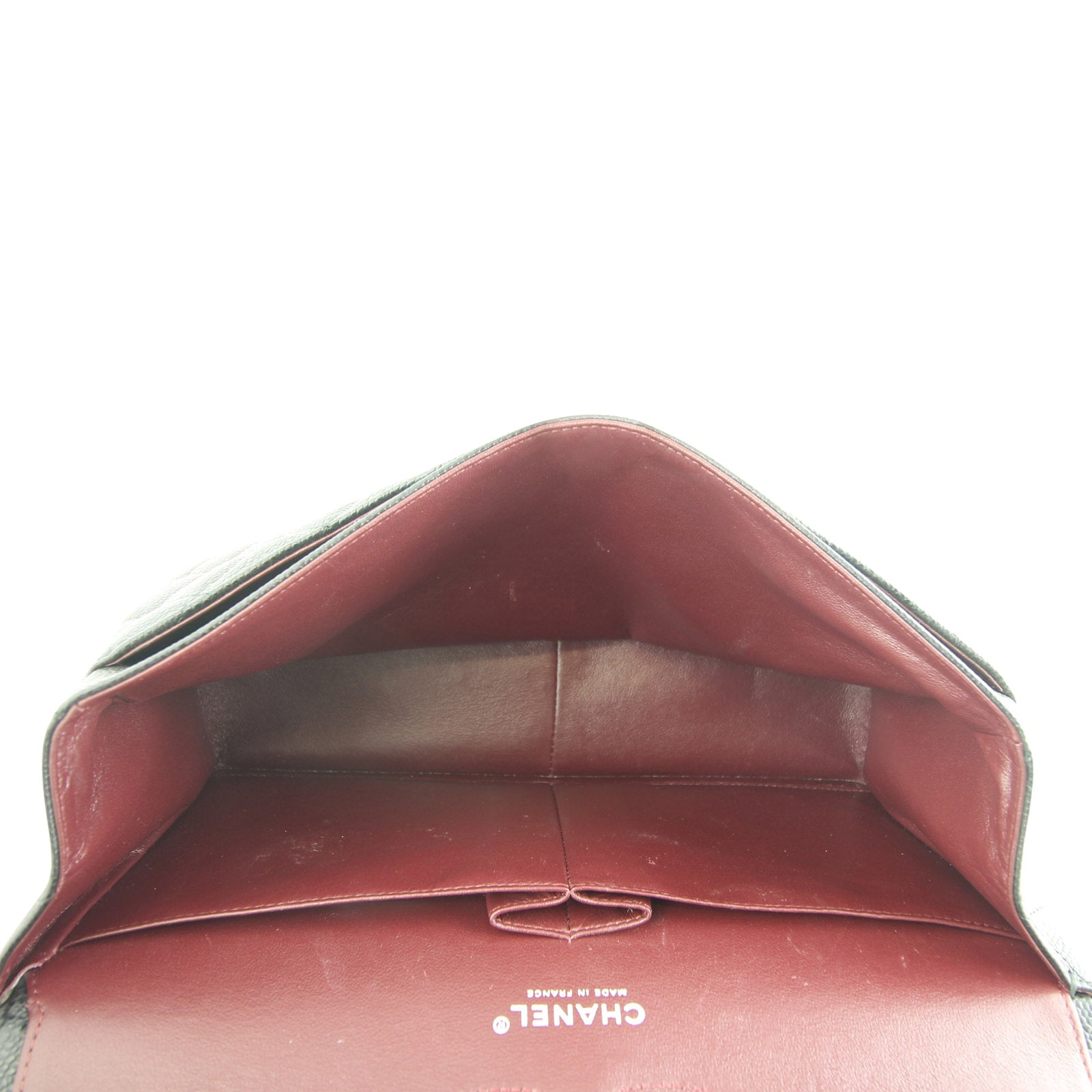 Chanel Classic Double Flap Jumbo Bag Interior