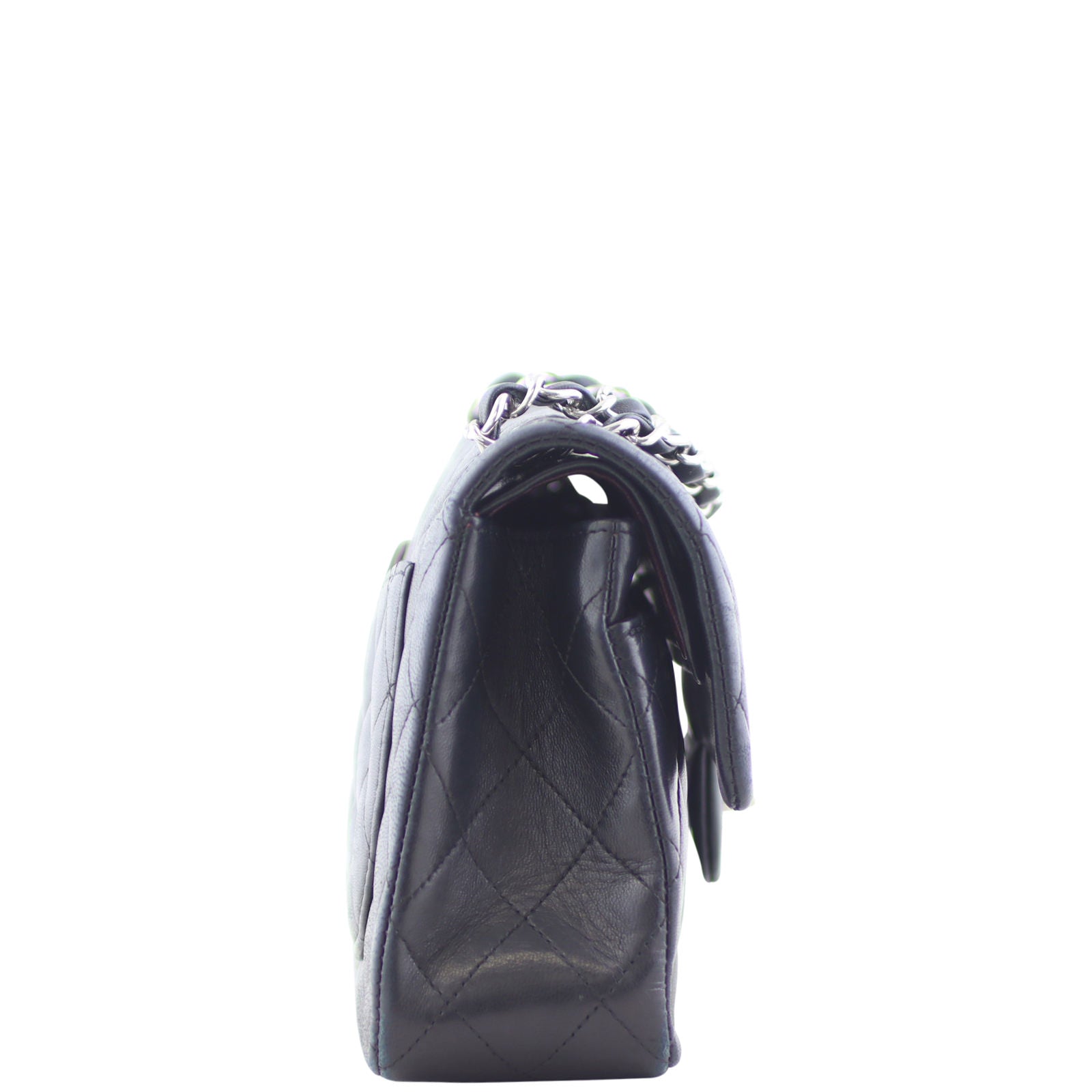 Chanel Classic Double Flap Small side font