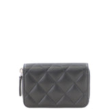 Chanel Classic Zipped Cardholder Back
