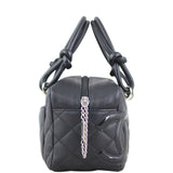Chanel Quilted Cambon Mini Bowler Right