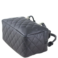 Chanel Quilted Cambon Mini Bowler Corner