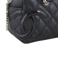 Chanel Quilted Cambon Mini Bowler Edge