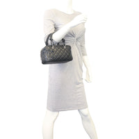Chanel Quilted Cambon Mini Bowler Mannequin