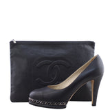 Chanel Timeless Zip Pouch Large Shoe