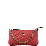 Gucci GG Marmont Mini Chain Wristlet Front