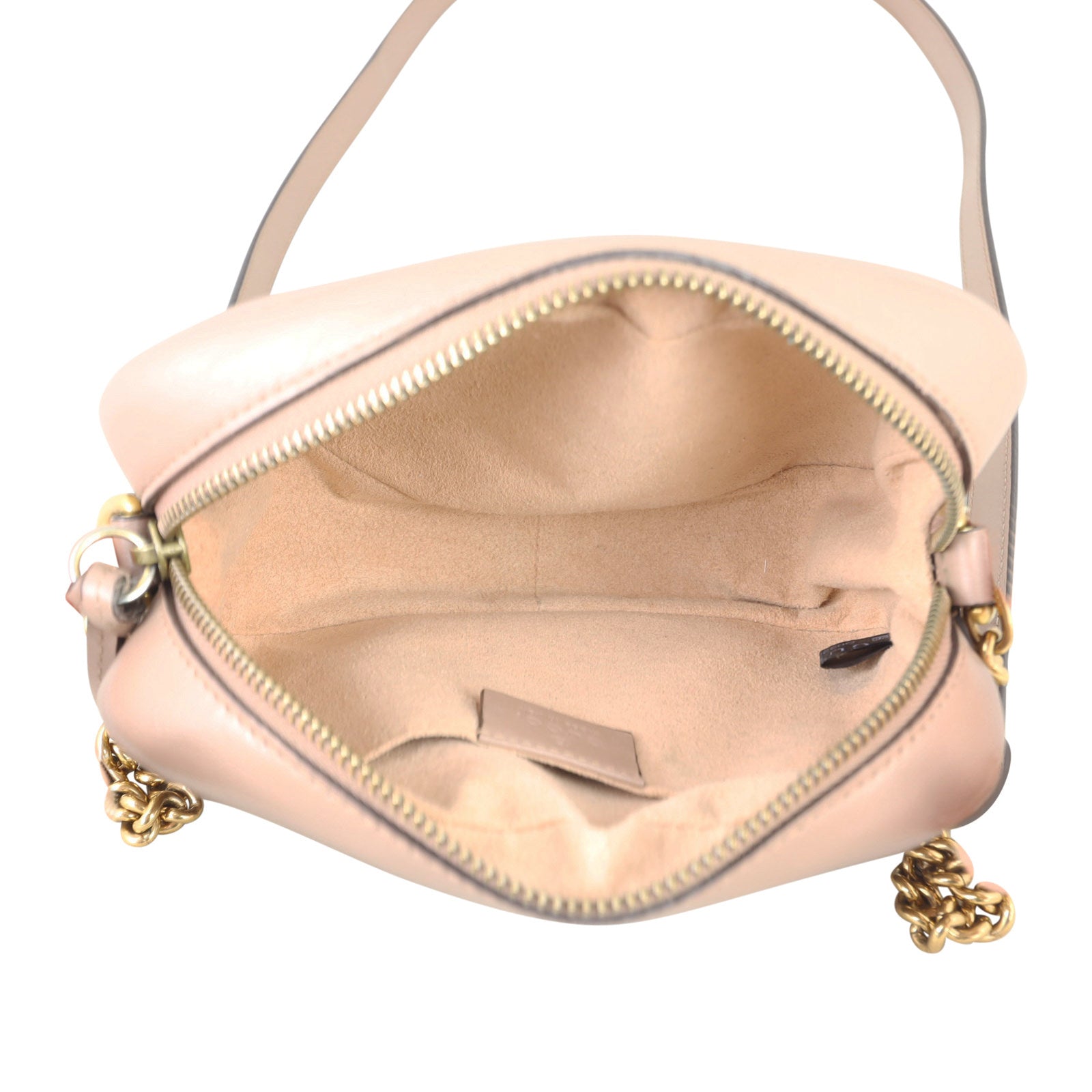 Gucci GG Marmont Mini Camera Bag Whole interior