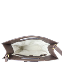 Gucci GG Supreme Two Way Tote interior