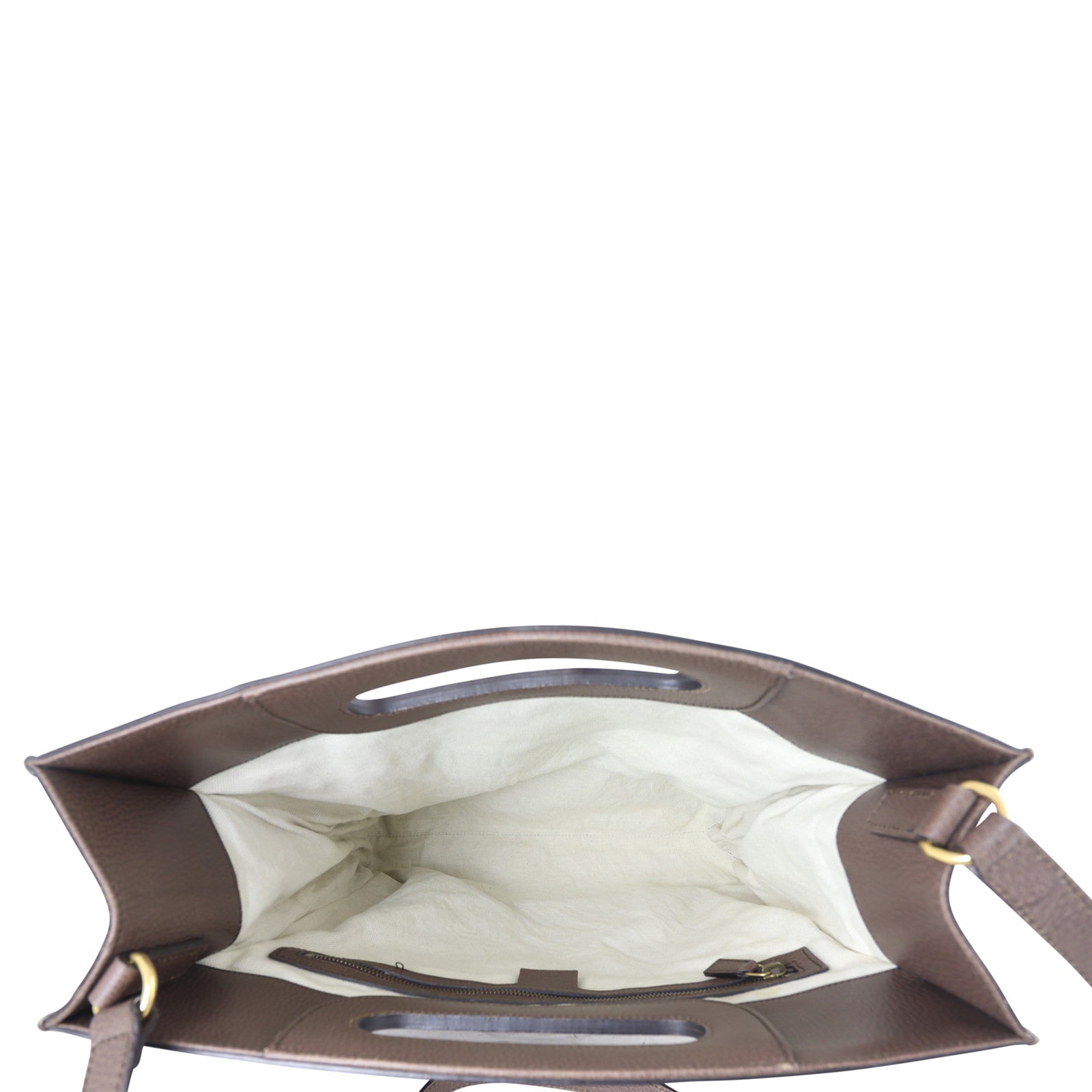 Gucci GG Supreme Two Way Tote interior