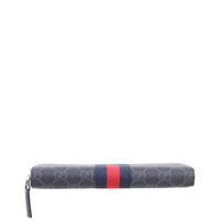 Gucci GG Supreme Web Zip Around Wallet Base