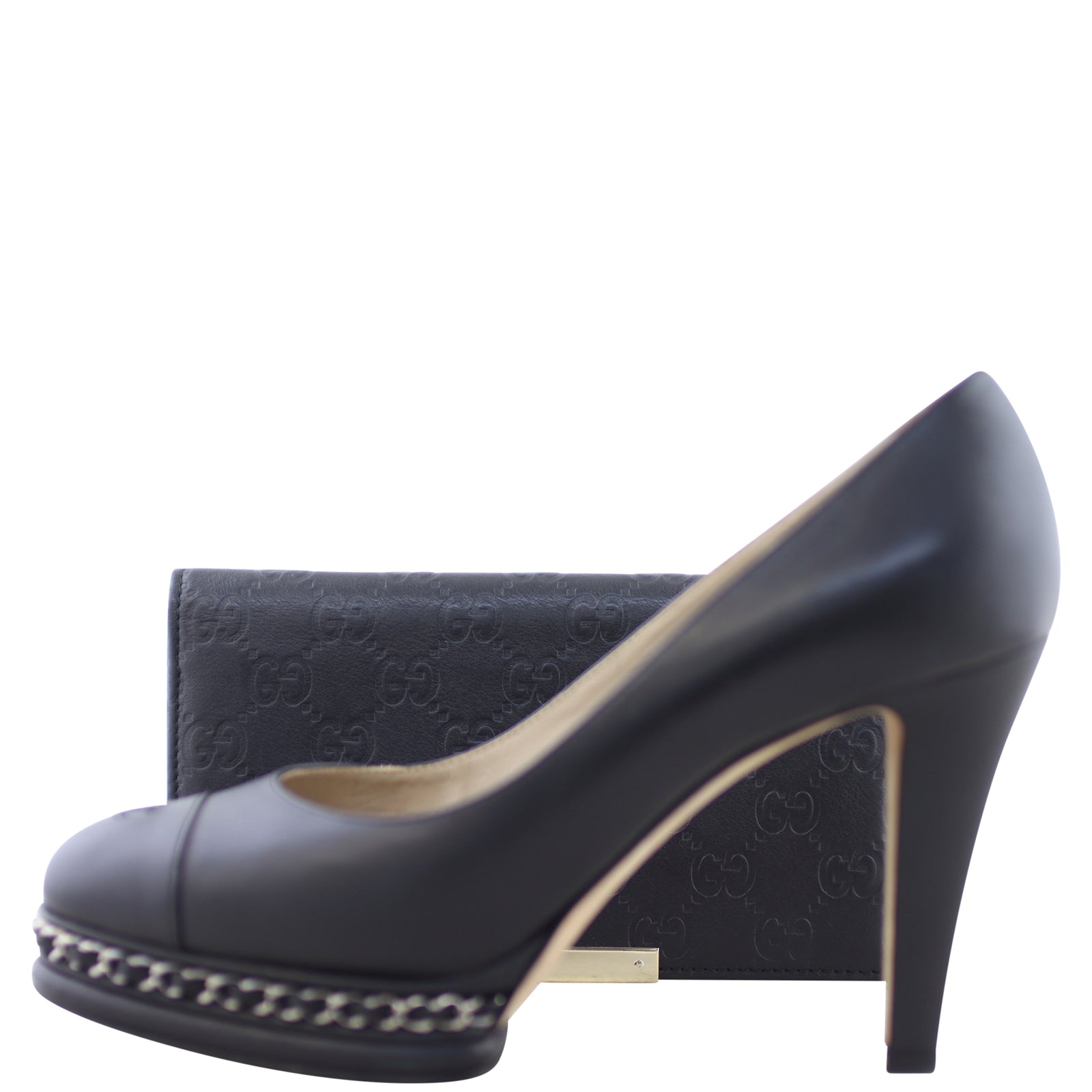 Gucci Guccissima Continental Wallet Shoe