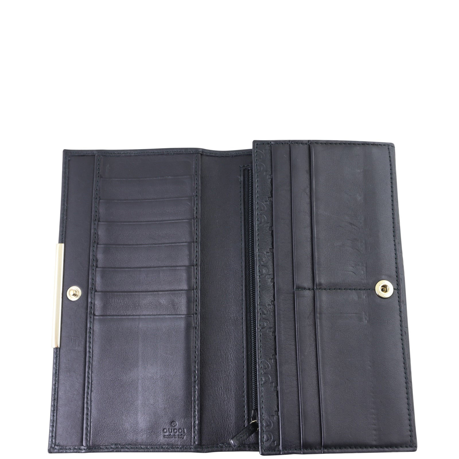 Gucci Guccissima Continental Wallet Whole interior